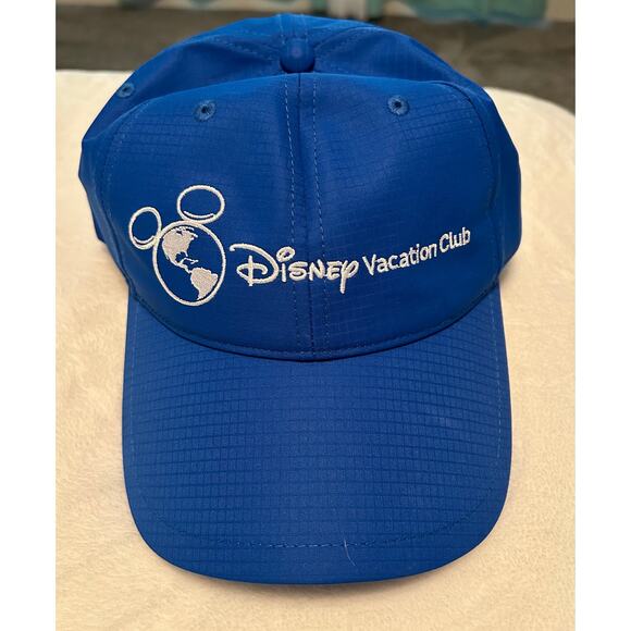 New Disney Vacation Club DVC Member Royal Blue Adjustable Baseball Cap Hat - Picture 1 of 4